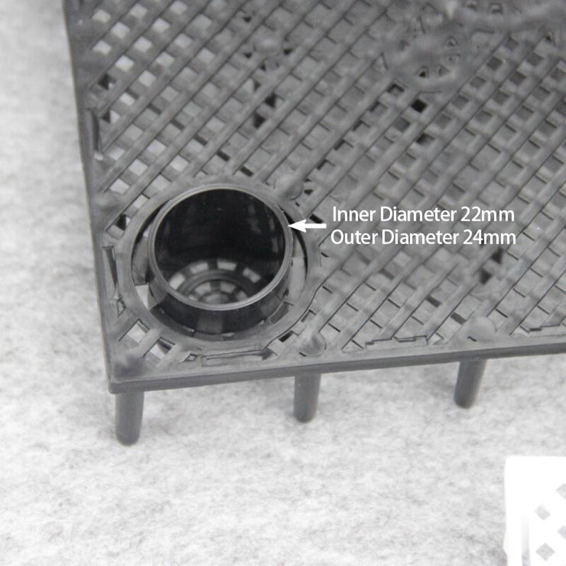 Aquarium Bottom Filter Plate Suction Filter Plate Fish Tank Grid Divider Tray