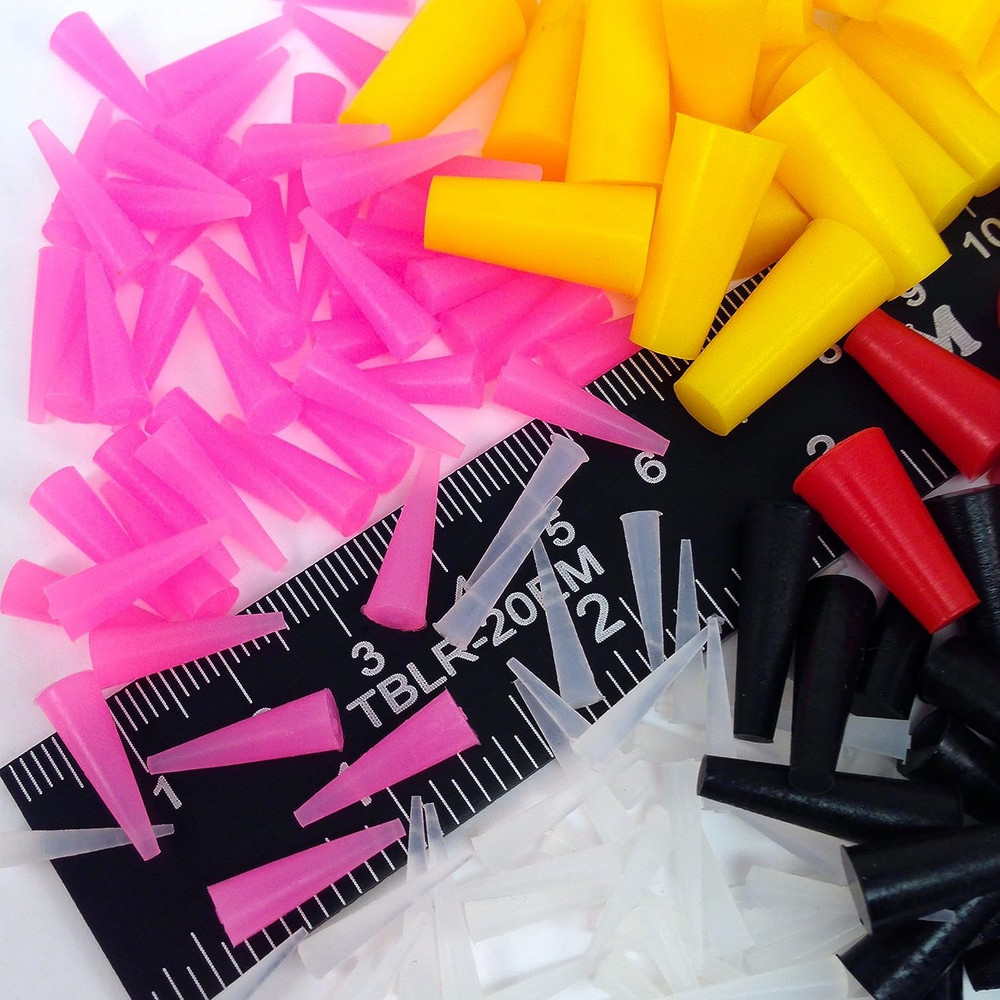 175 Piece High Temp Silicone Rubber Tapered Stopper Kit