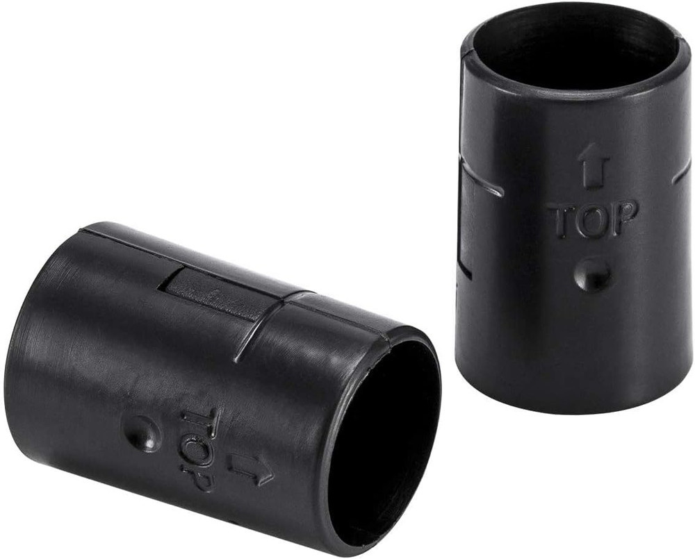 72Pc Wire Shelf Clips for 1" Post – Plastic Rack Lock Sleeves Replacement