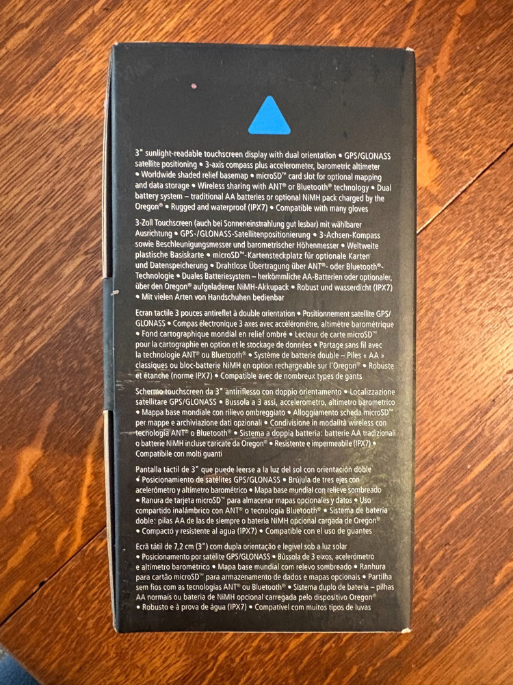 Garmin Oregon 600 Handheld GPS SEALED