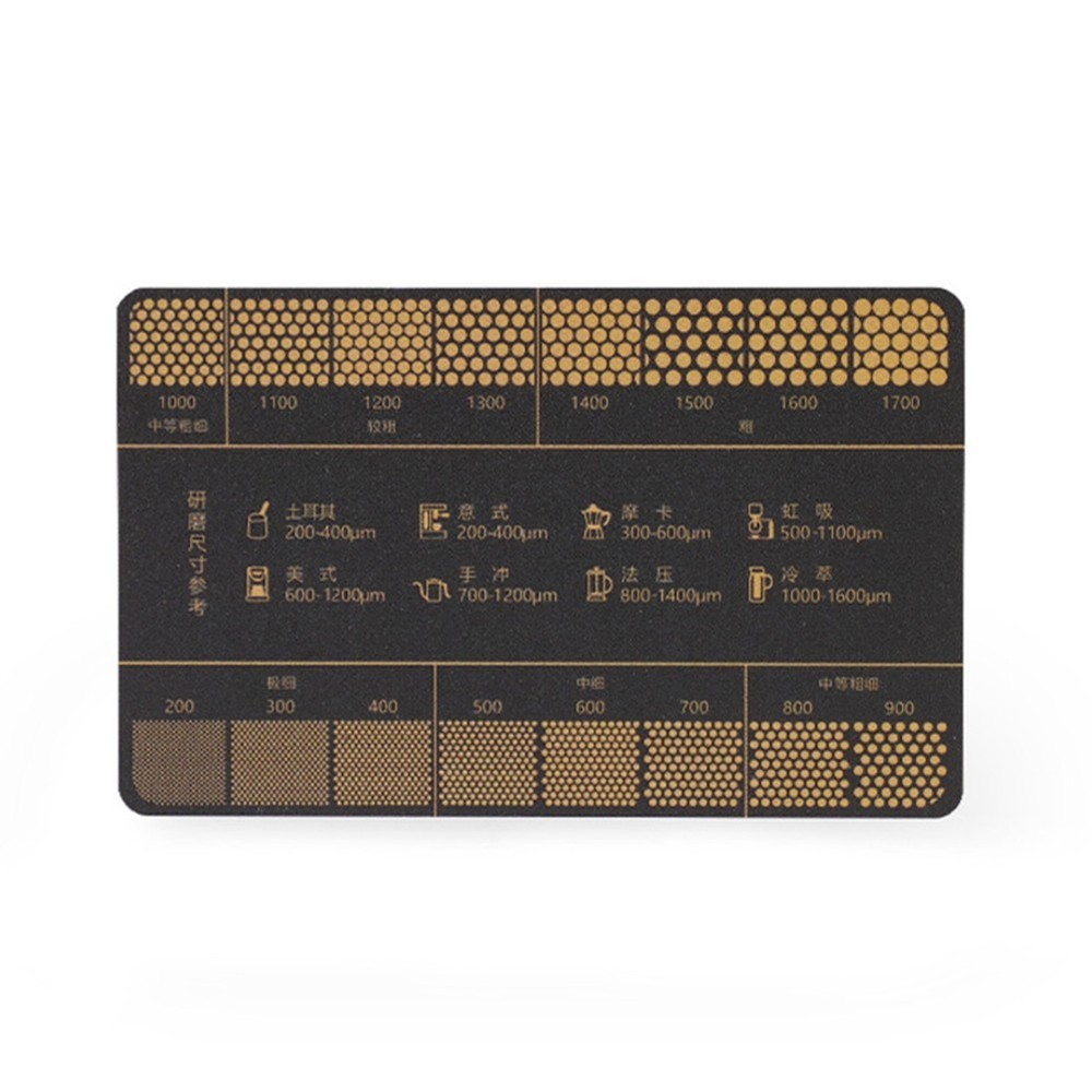 Compact Coffee Grind Measuring Ruler Tool for Flavorful Brewing Experience