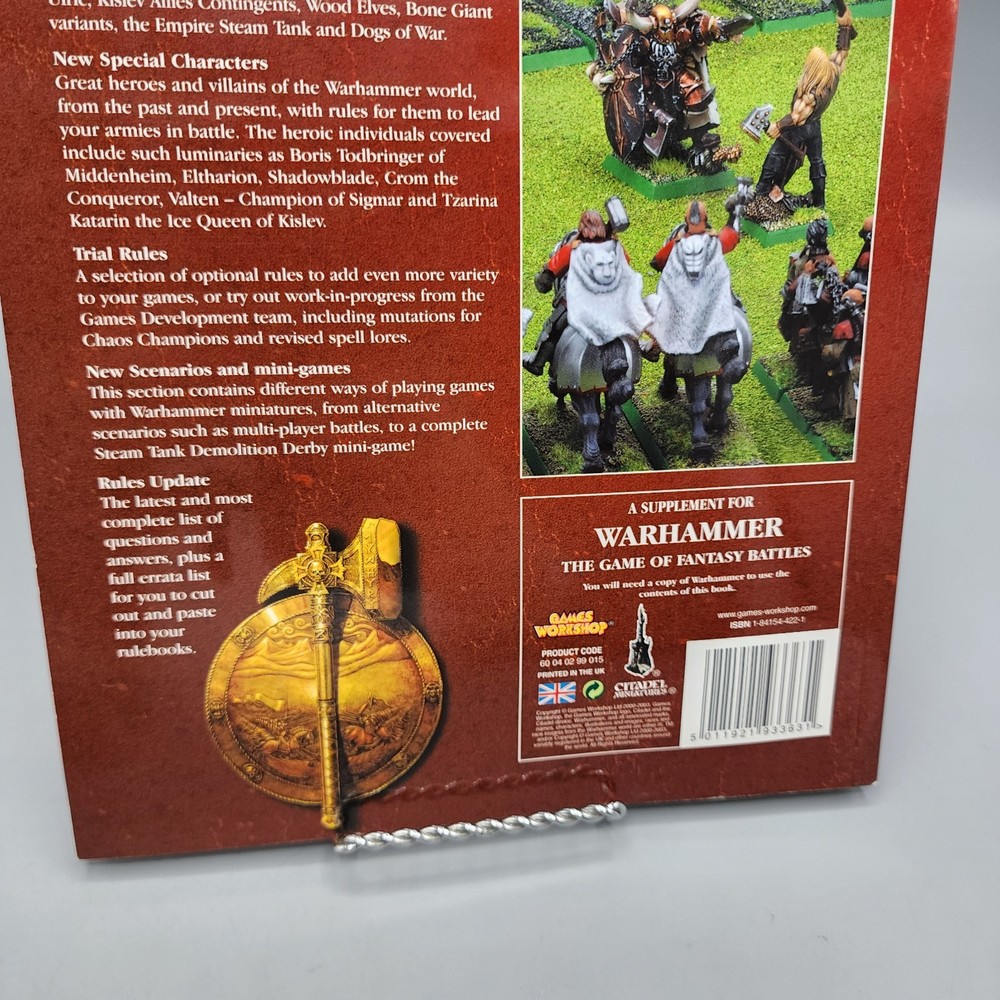 Warhammer Fantasy Chronicles 2004 OOP Games Workshop WFB