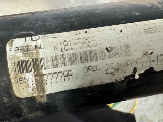 KENWORTH K181-5585 PIPE-WATER UPPER