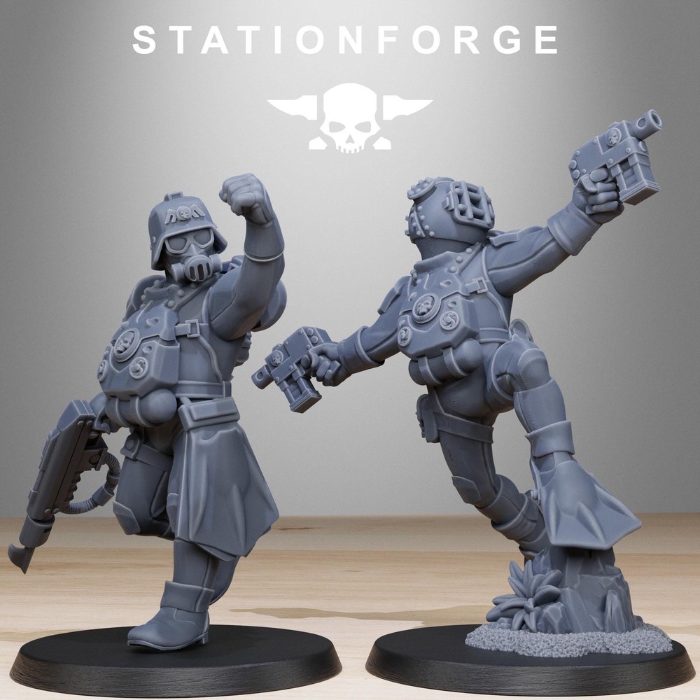 GrimGuard Divers - Set of 10