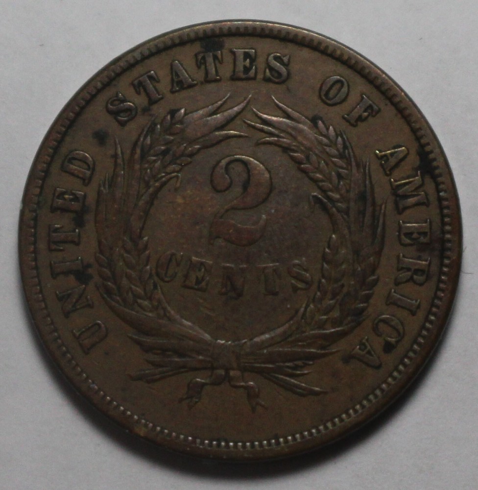 1866 Two Cent ZC607