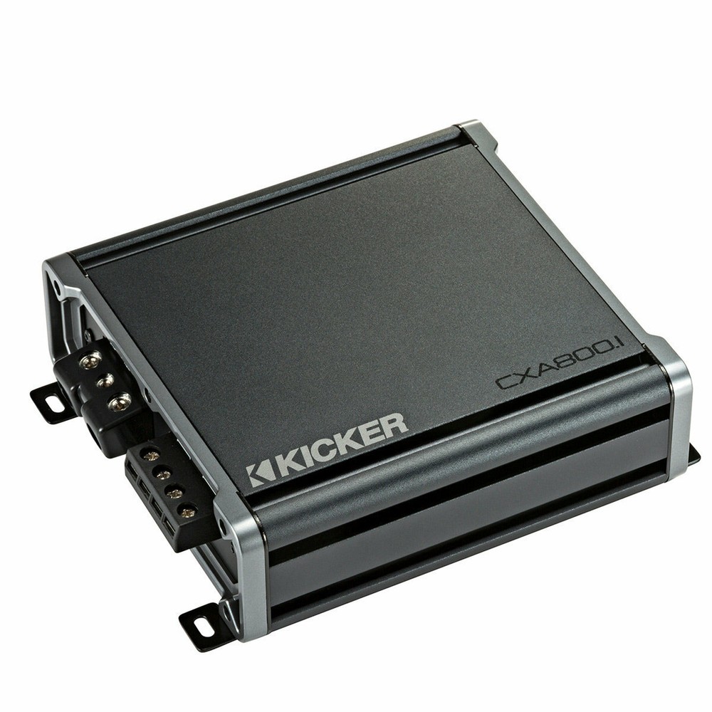 Kicker 46CXA800.1 800 Watts Class-D Mono Car Subwoofer Amplifier
