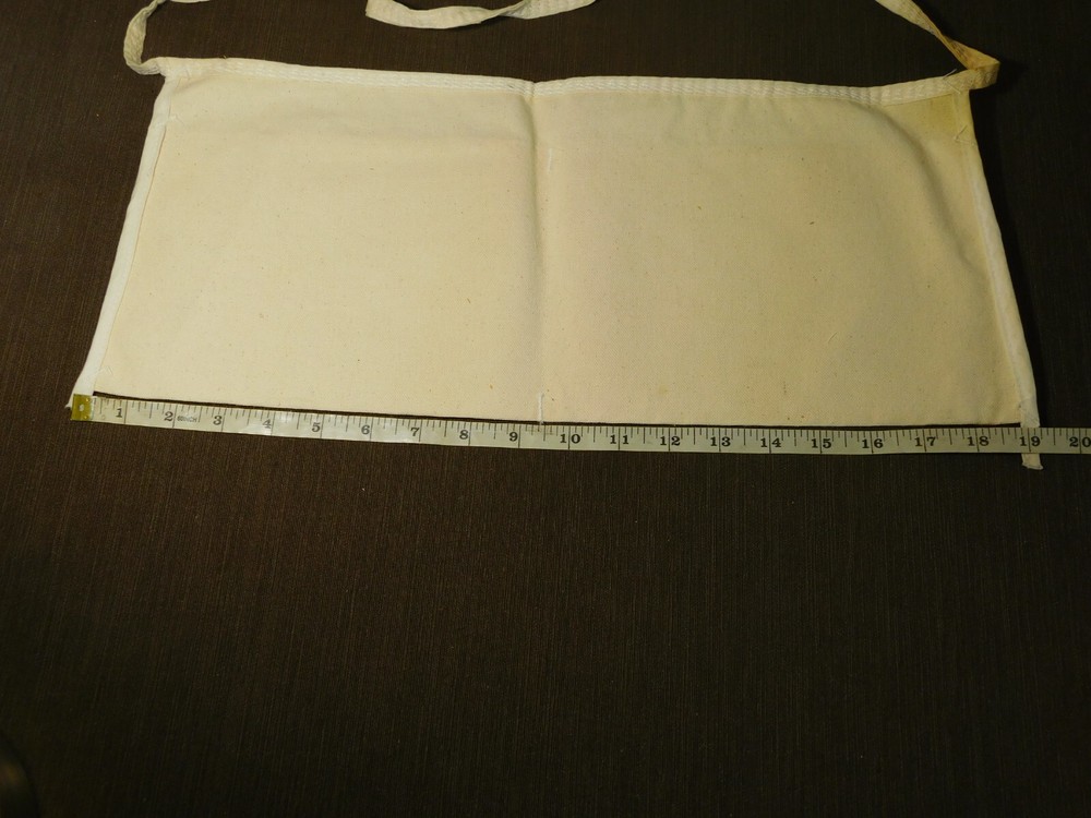 VINTAGE CURTIS LUMBER NAILS CLOTH APRON