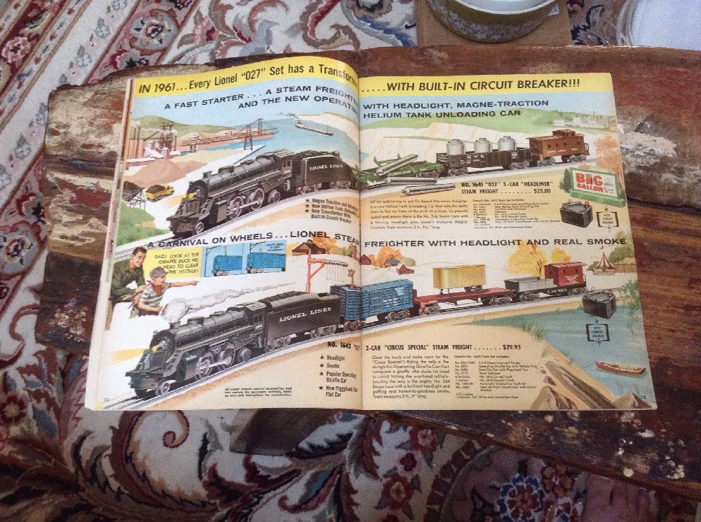 Vintage 1961 Lionel Train Lines Catalog - Original