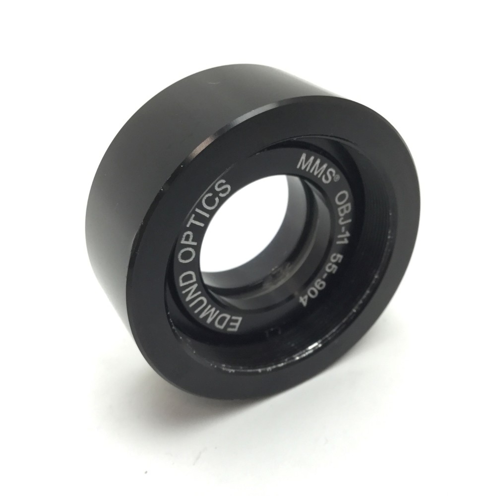 Edmund Optics 55-904 MMS Lens Front Objective, OBJ-11, 2/3", WD 141mm, *Chip*