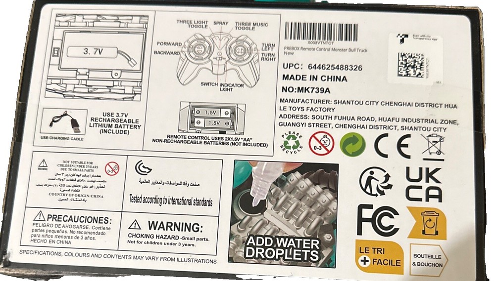 Remote Control Bull Monster Truck!