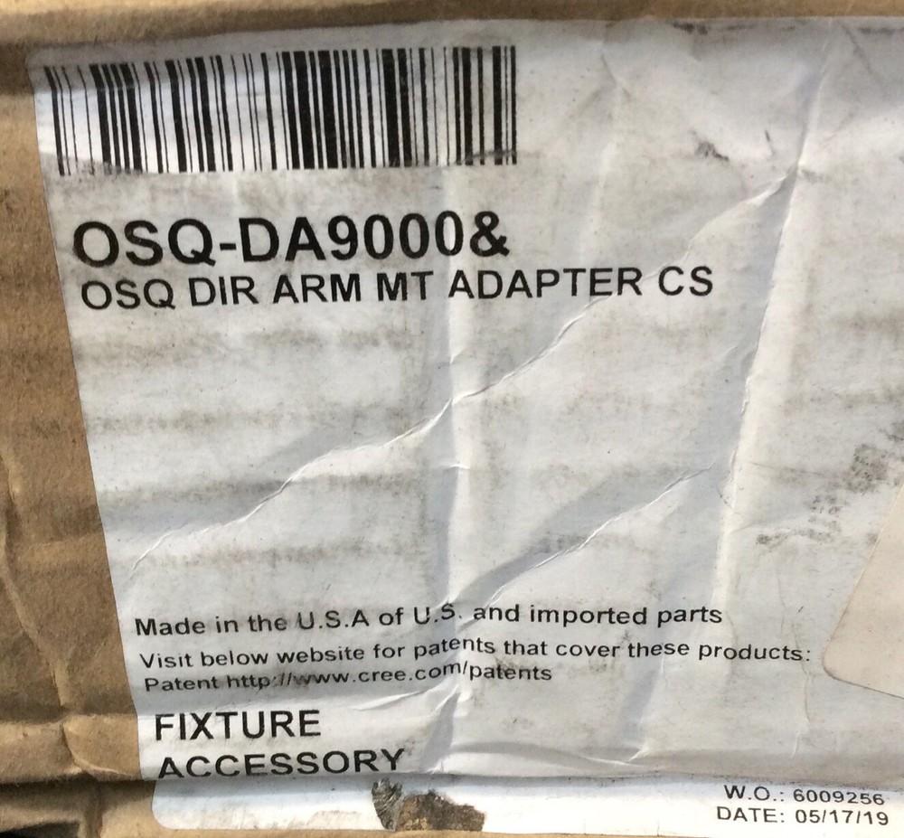 OSQ DIR ARM MT ADAPTER CS, OSQ-DA9000
