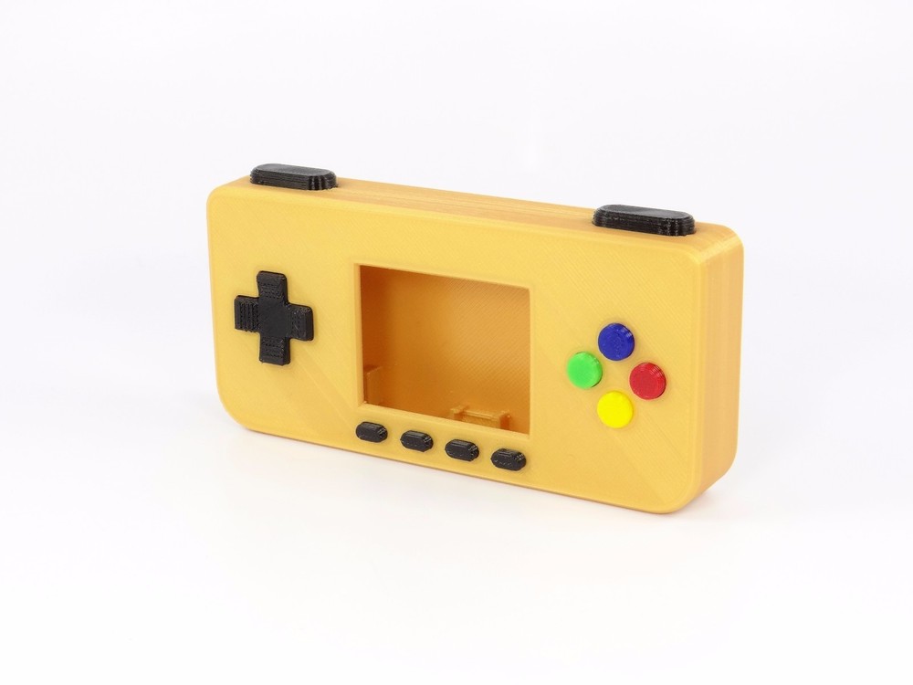 PiGRRL Zero GOLD Game Boy Case Buttons Screws Washers Raspberry Pi Zero Gameboy