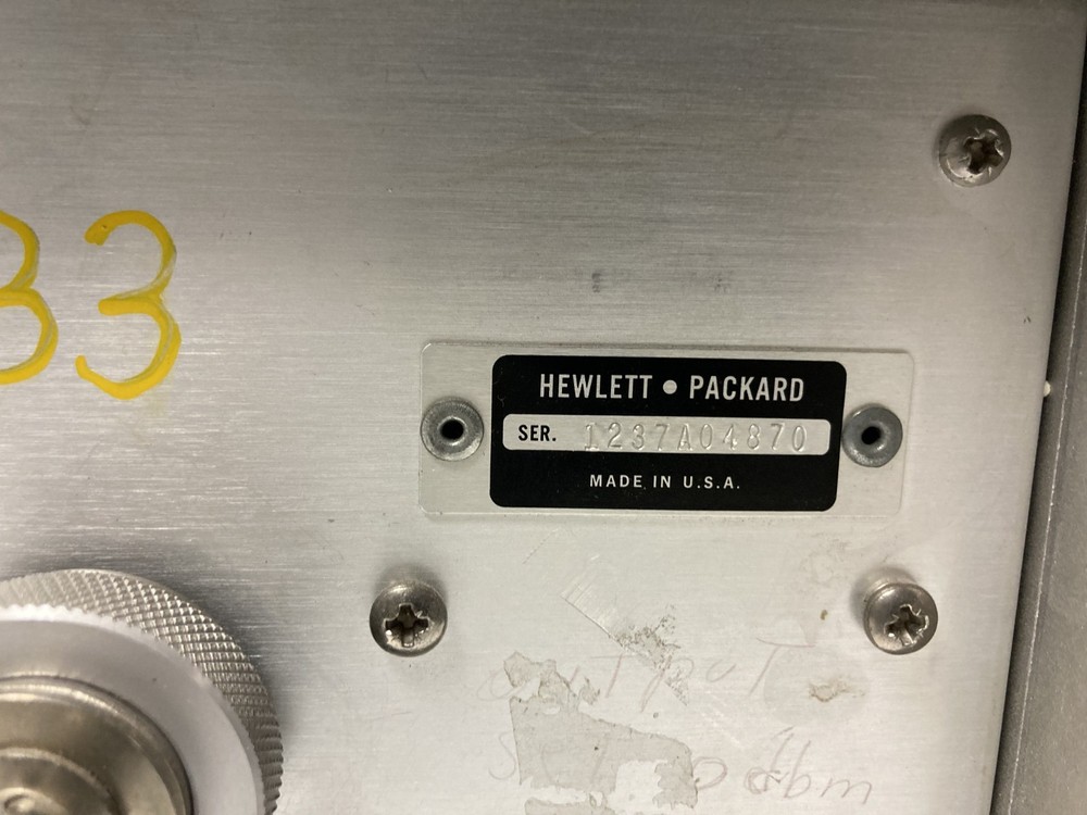 Hewlett Packard HP 3200B VHF Oscillator POWER ON TESTED