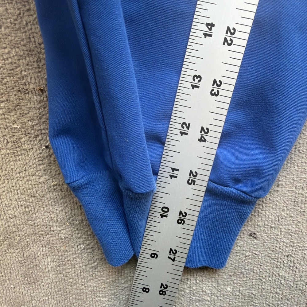 FIGS Scrub Set Blue Technical Collection V Neck Top Jogger Pants M