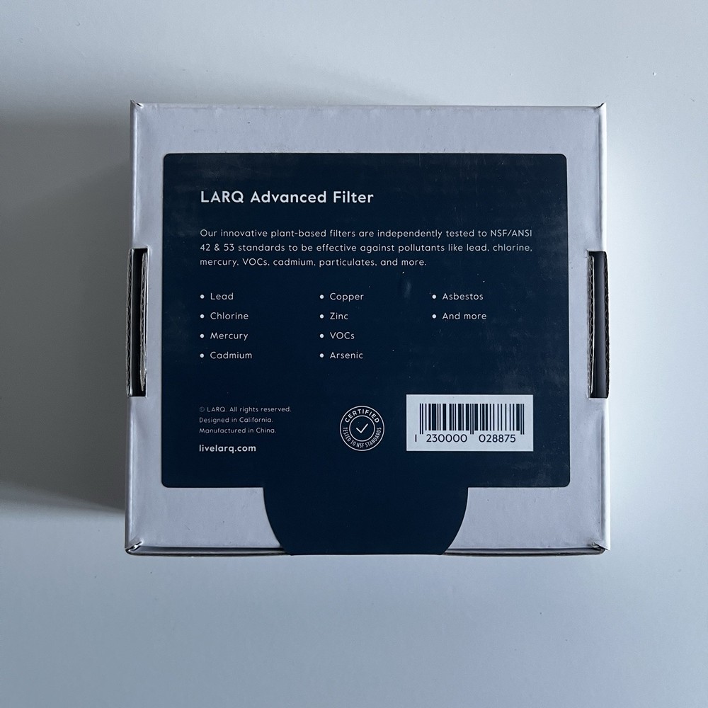 Brand New LARQ - Advanced Filter Replacement