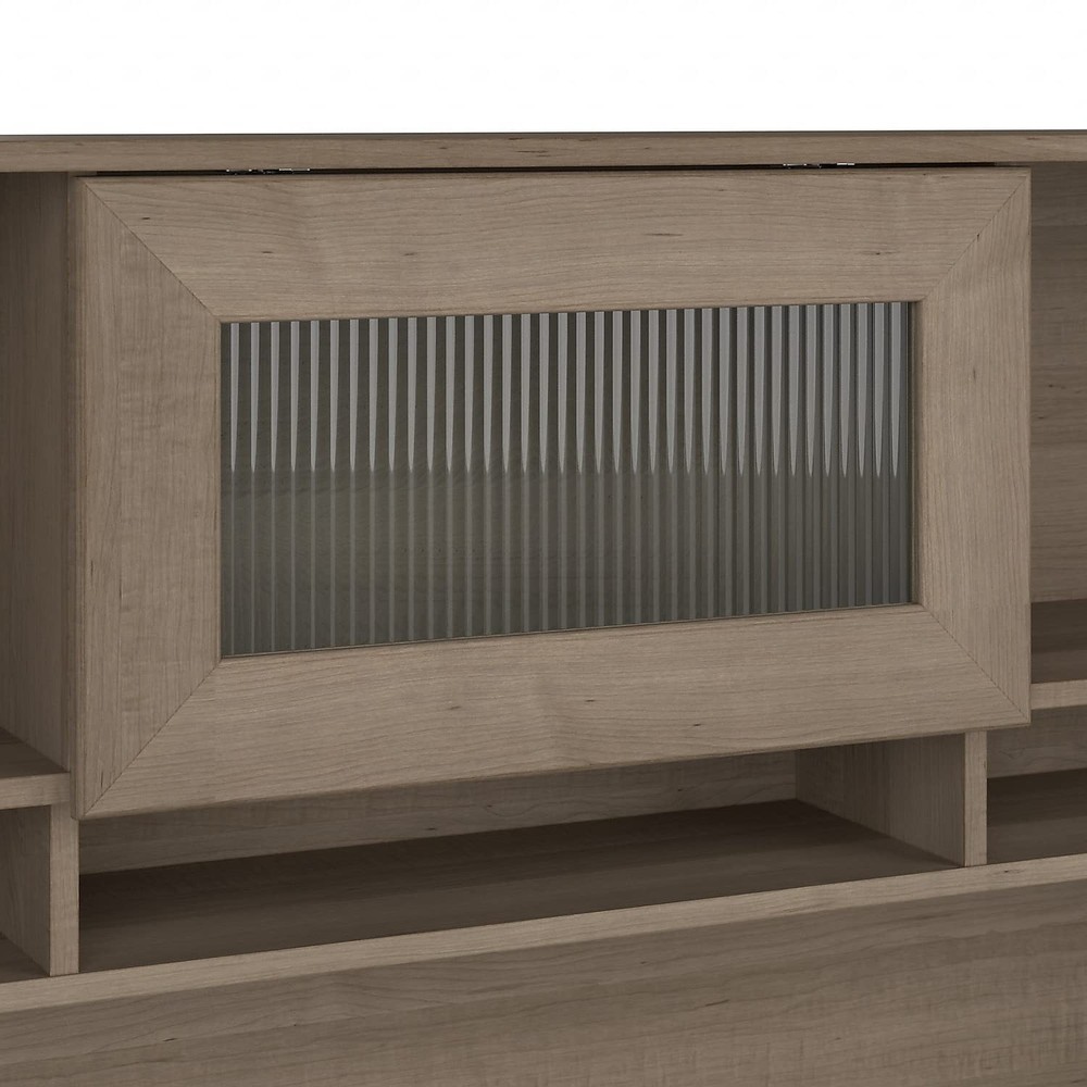 Bush Home Cabot Hutch, 60W, Ash Gray