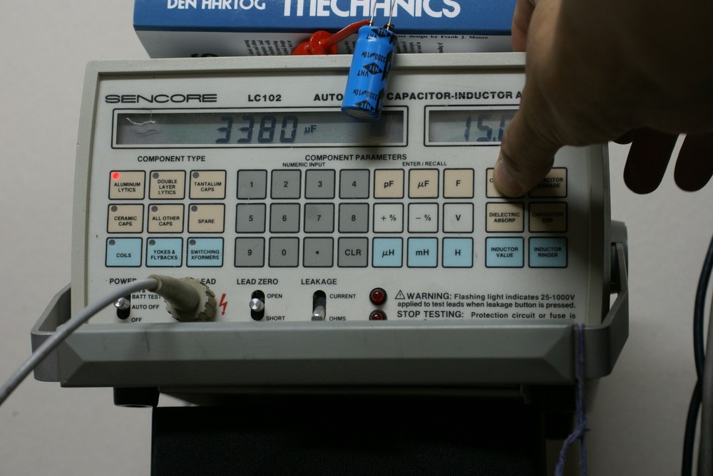 Sencore LC102 Capacitor and Inductor Analyzer working in good order (Read)