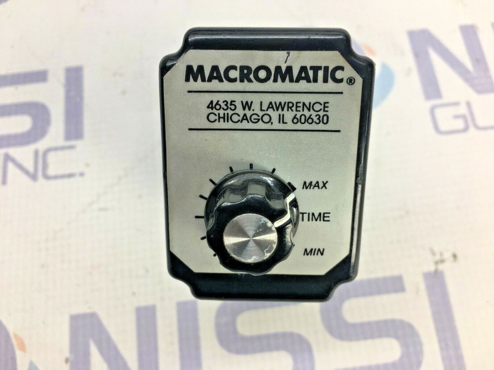 MACROMATIC  SS-51928 -C-467 SOLID STATE TIME DELAY RELAY