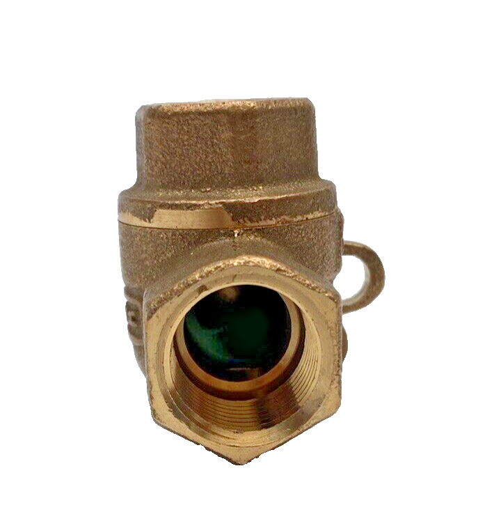 Mueller 3/4" Angle Meter Ball Valve w/Lock Wing