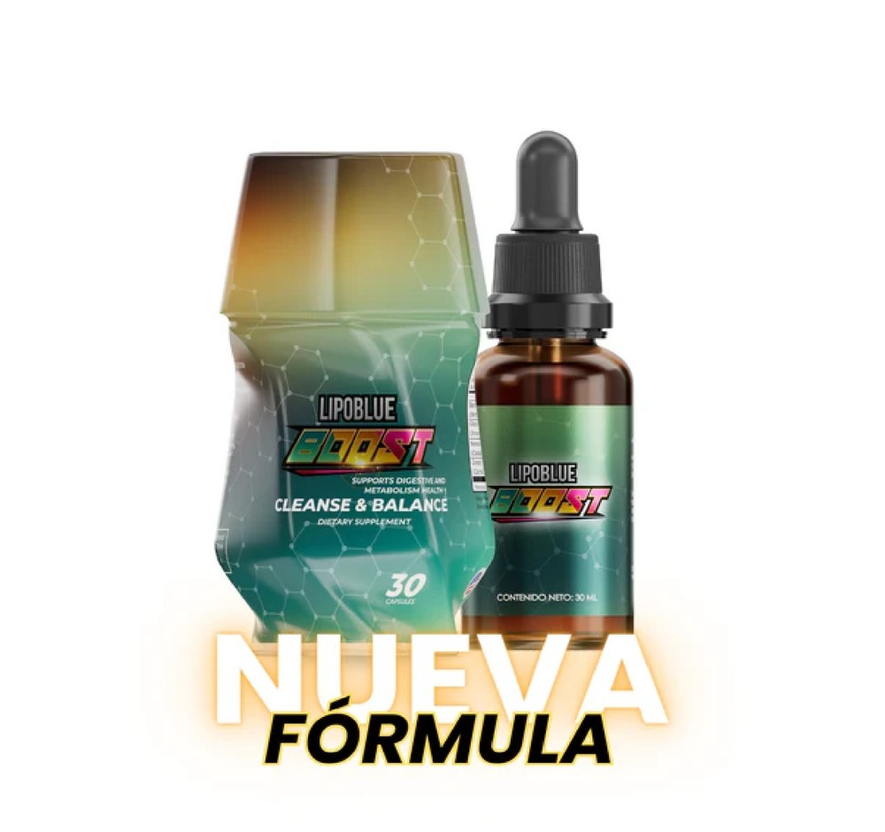 kit Lipoblue Boost + drener HIGH PERFORMANCE WEIGHT FAT BURNER SUPPLEMENT