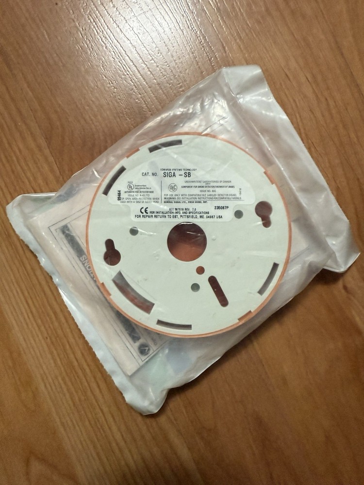 EST SIGA-SB AUTOMATIC FIRE DETECTOR BASE