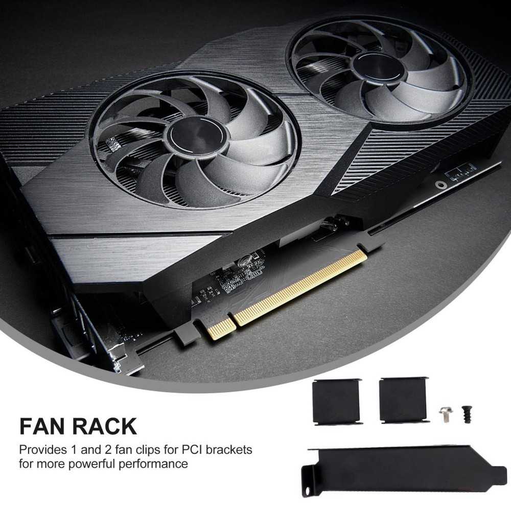 Computer Wind Pressure Cooling Bracket Fan Stand Graphics Holder