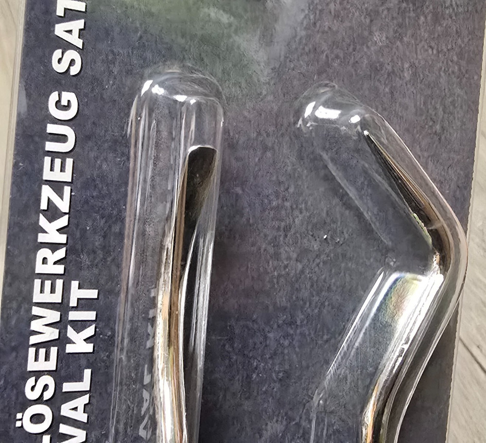 Mueller Kueps Tools 2pc Hook & Spoon Hose Removal Set #500220