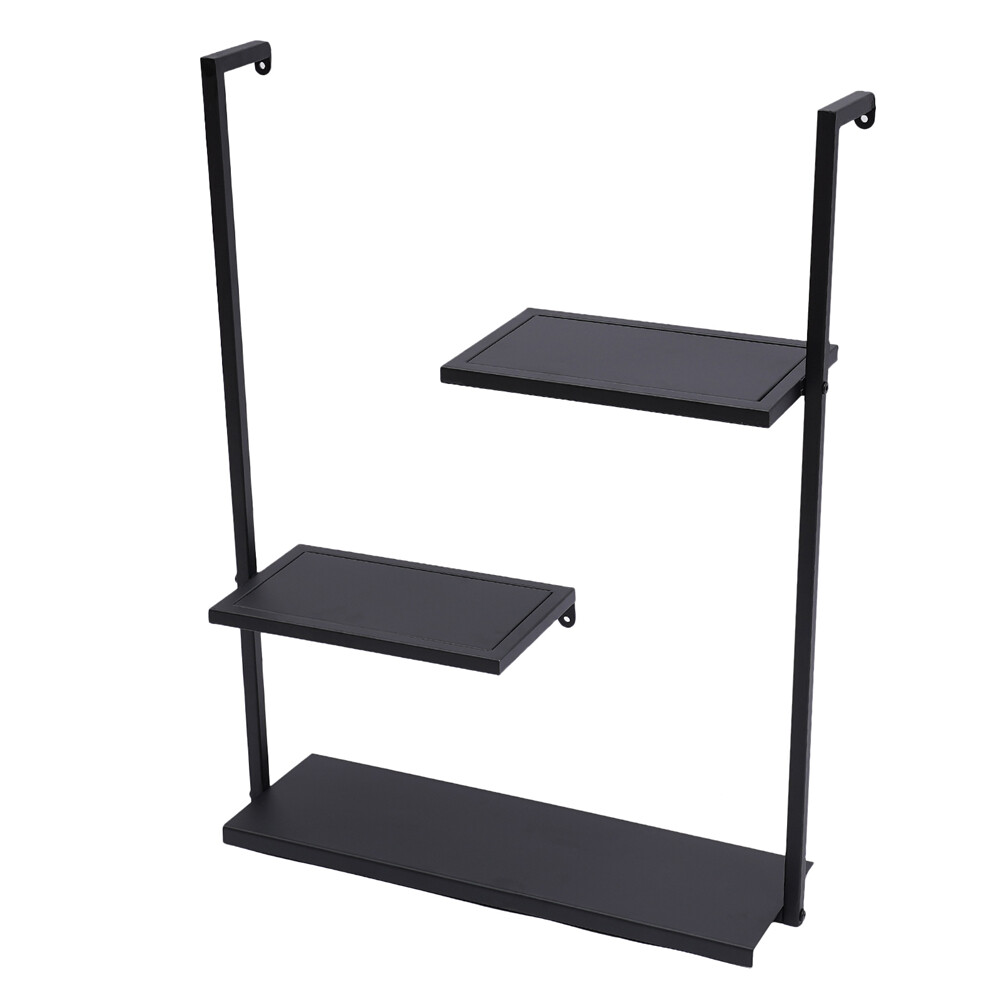3-Layer Wall Hanging Storage Rack - Elegant Shelf for Home Organization