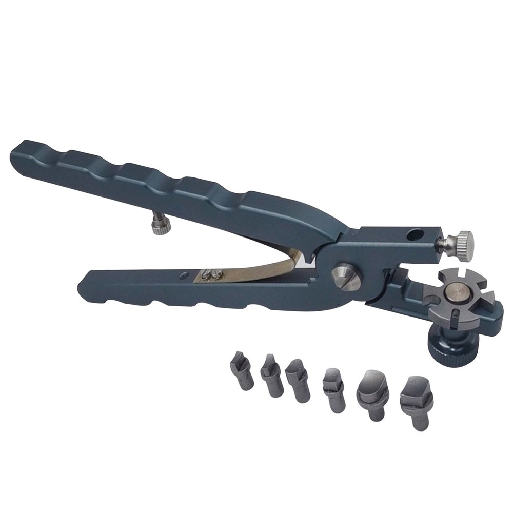 6 shape Watch Leather Band Cutting Plier Setting Tool Remover Strap Cutter