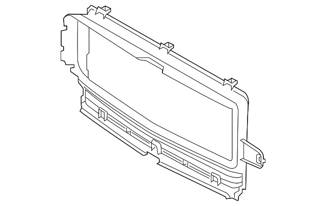Genuine Volvo Radiator Support Baffle 31425367