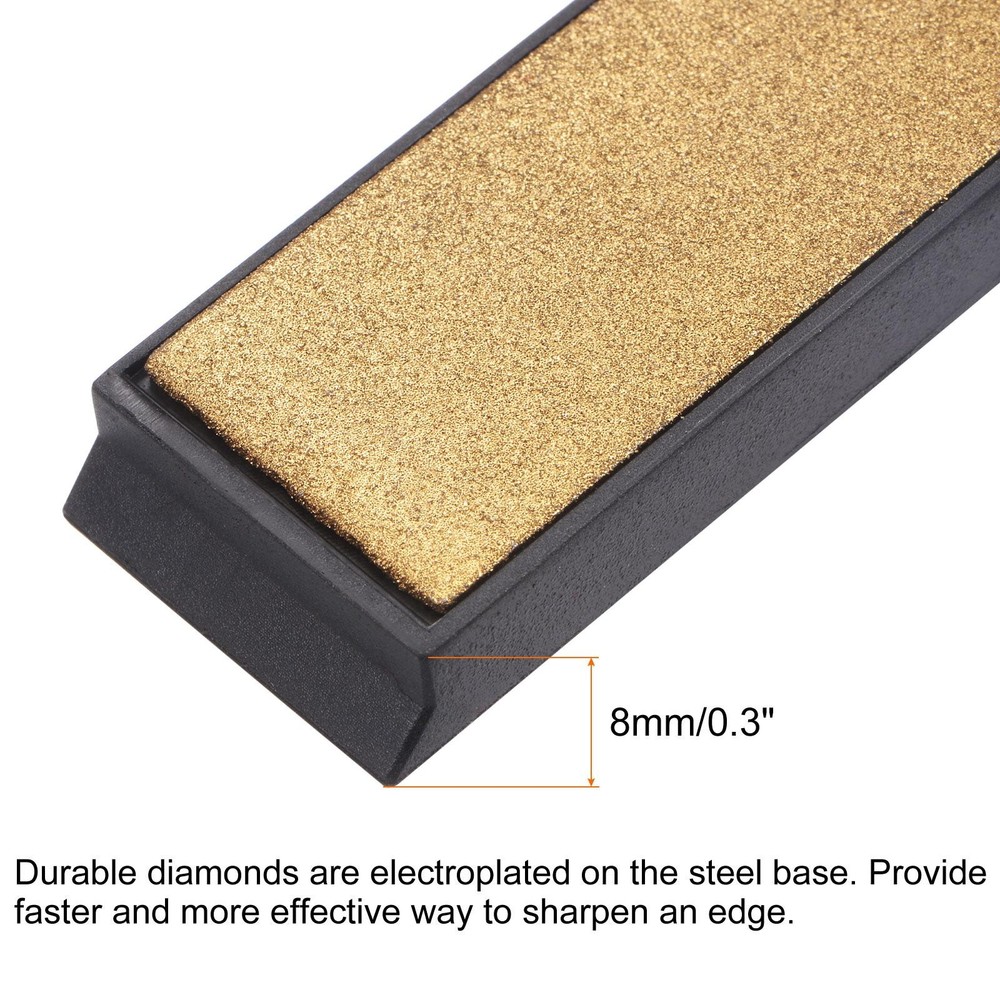 Stone Sharpening Diamond, 150mm x 20mm 150 Grain Titanium Coated