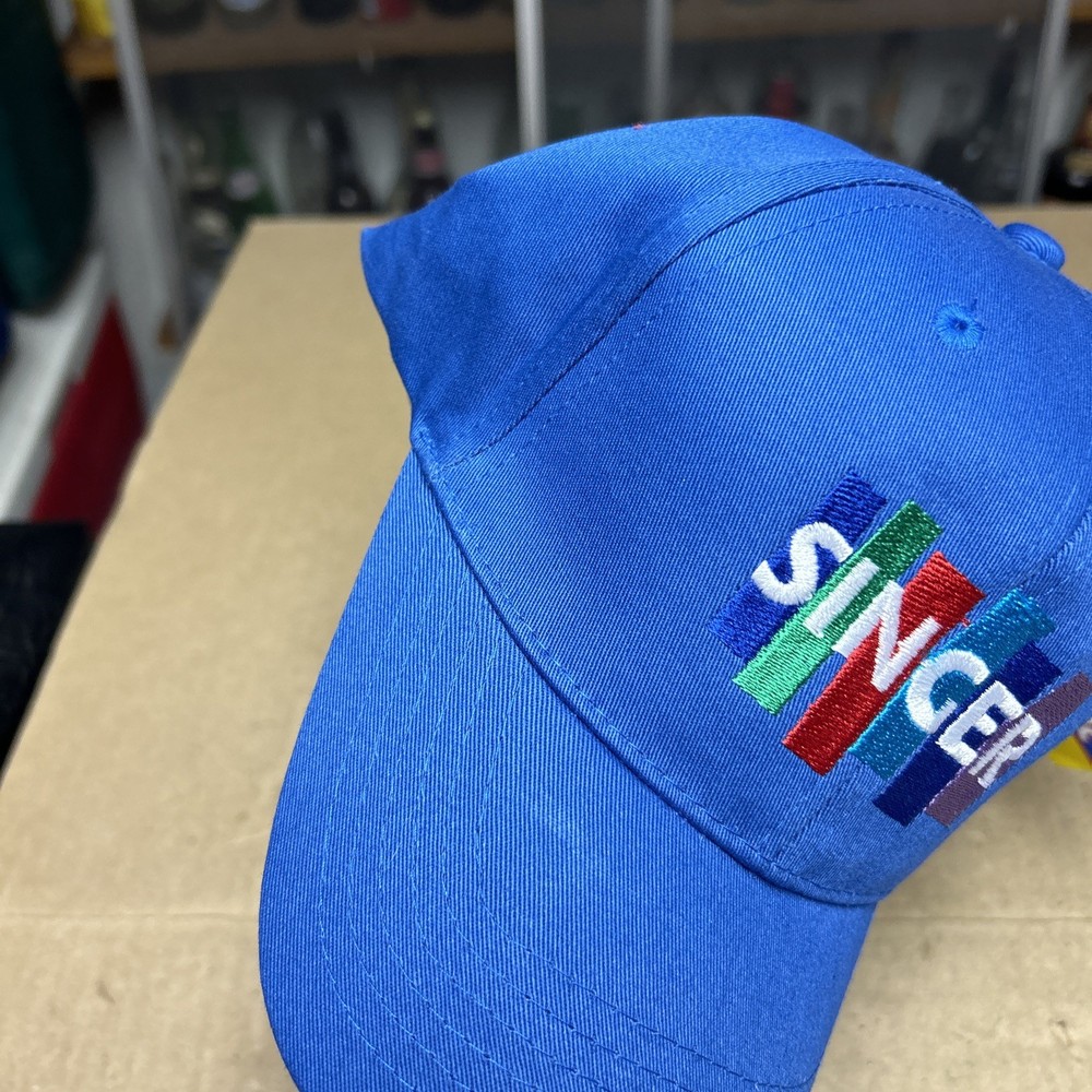 Vintage Singer Sewing Machine Hat AMC NWT