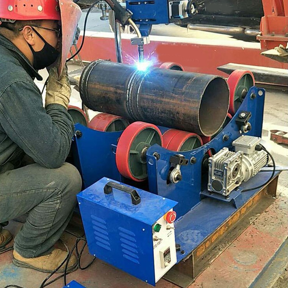 Welding Turning Roller 3T Welding Rotator Tank Linkage Roller Digital Display