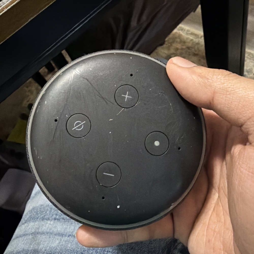 Amazon Echo Dot (3rd Generation) Smart Speaker with Alexa - Charcoal