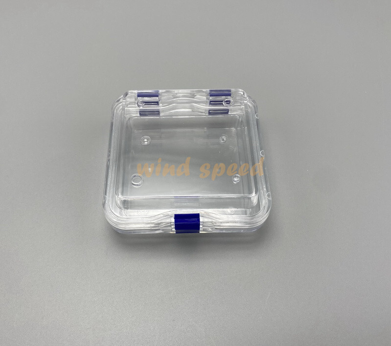 Denture Hinged Display Box Storage Jewelry Chip Boxes False Teeth Membrane Case