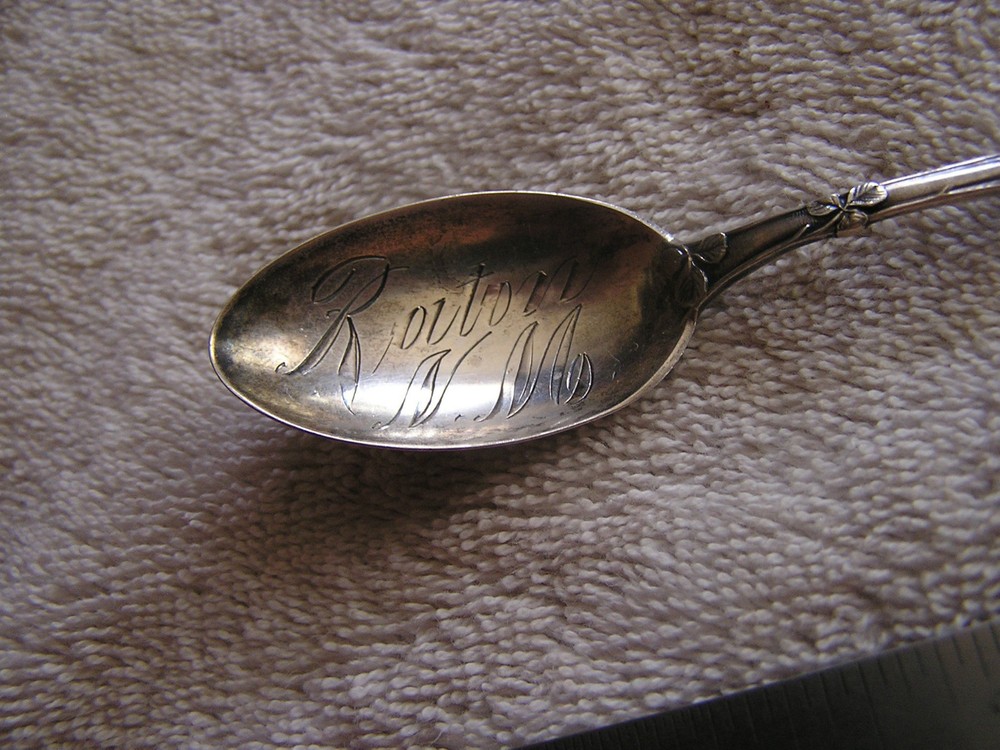 Sterling Silver Souvenir Spoon Raton NM