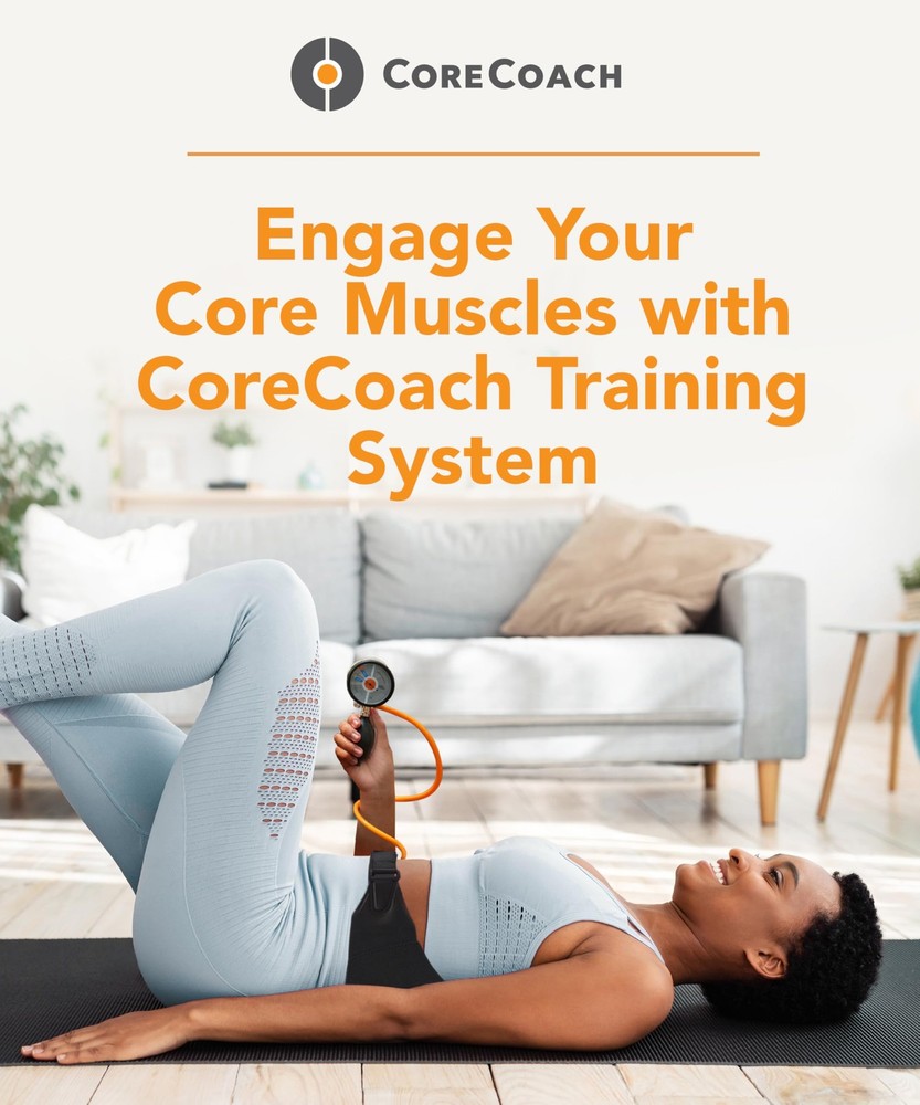 CoreCoach Pressure Biofeedback Device for Home Use - For Core Strength...