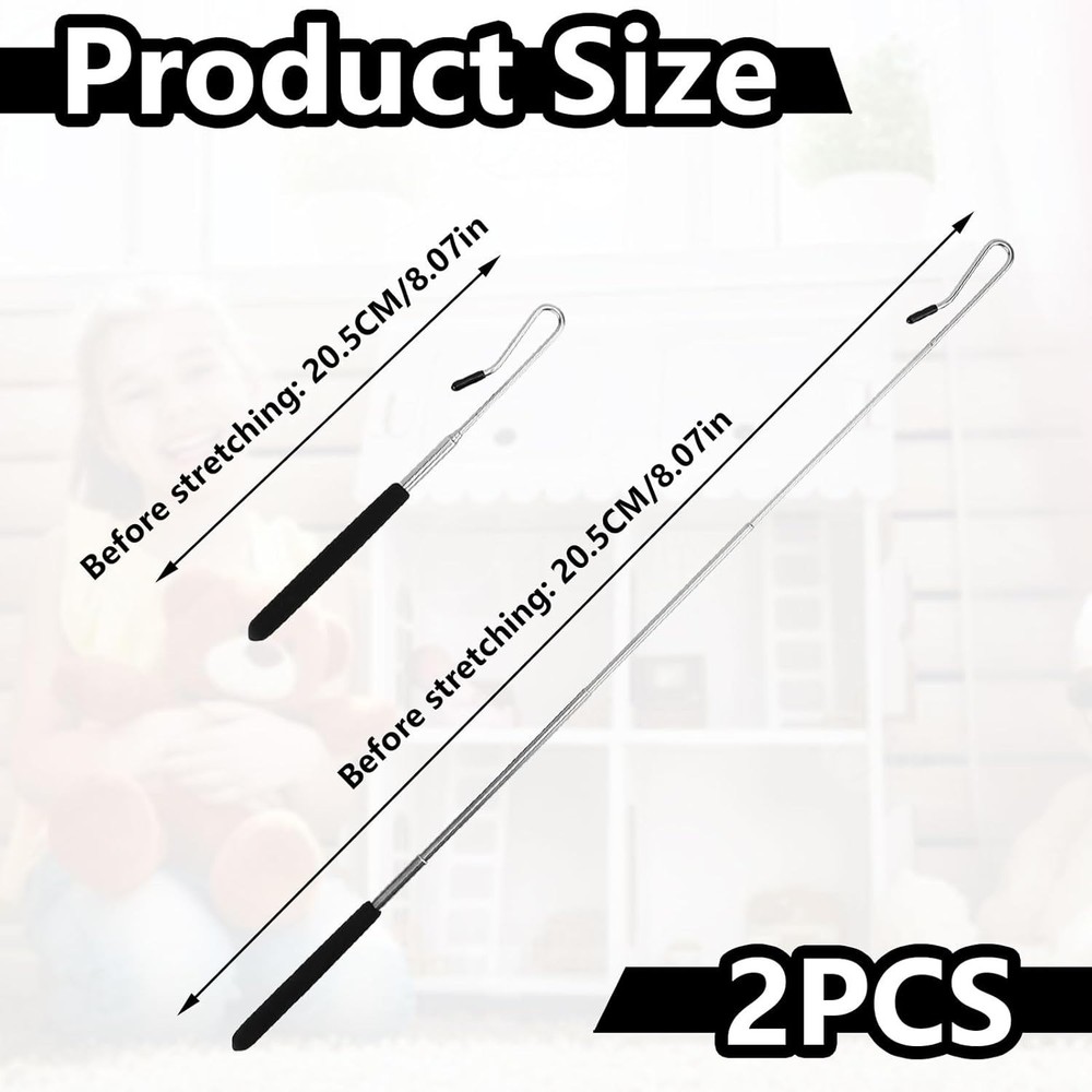 Professional Puppet Control - 8-21 Inch Adjustable Rods for Impressive Movement