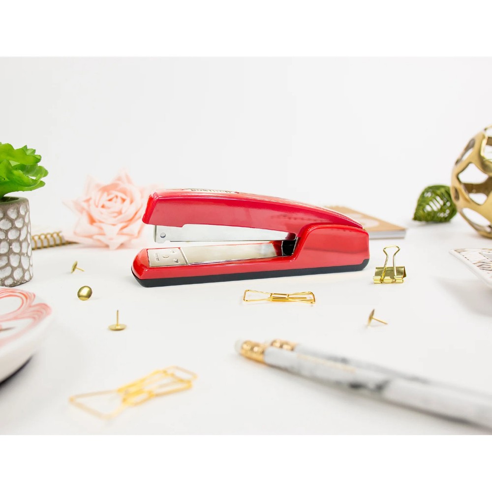 Bostitch Classic Red Stapler, 20 Sheets
