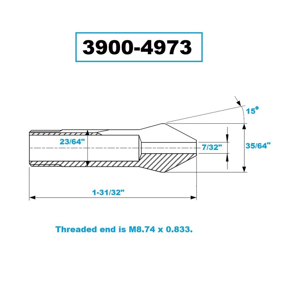 7/32" W10 COLLET (3900-4973)