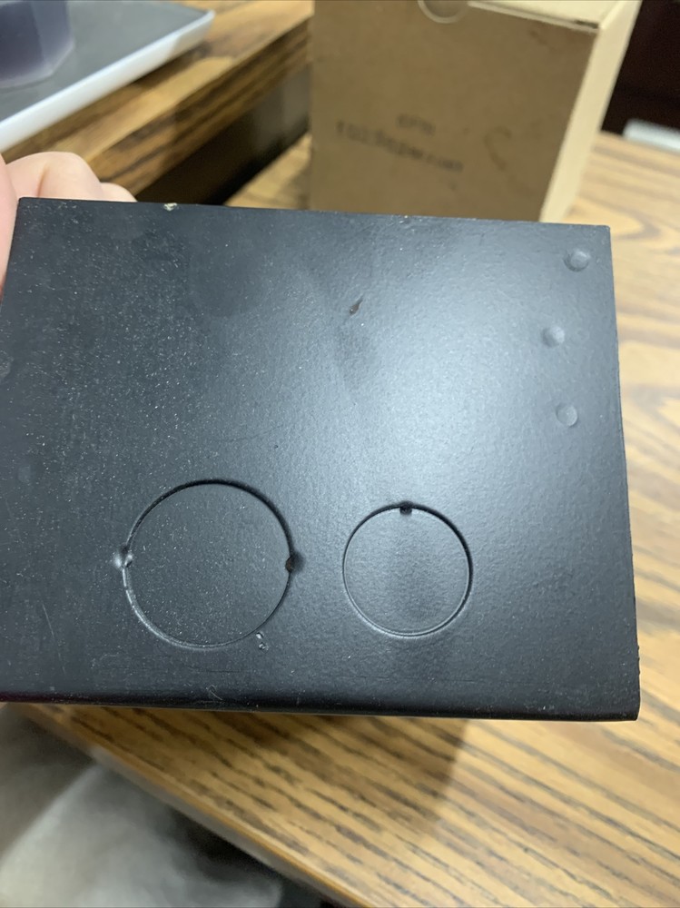 DFB 102362 Black Deep Flush Box