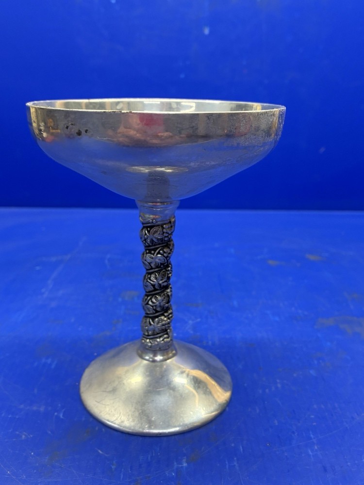 PLATOR SILVERSTONE GOBLET ----MADE IN SPAIN 5.5'' TALL