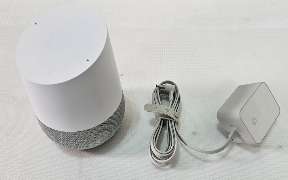 Google Home - Smart Home Speaker with Google Assistant - White Slate