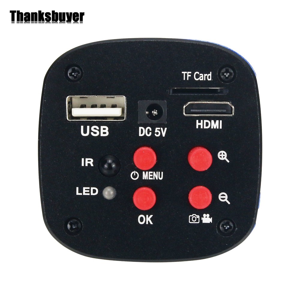 24MP 1080P HDMI Industrial Camera Lab Microscope USB Output Windows XP/7/8&10