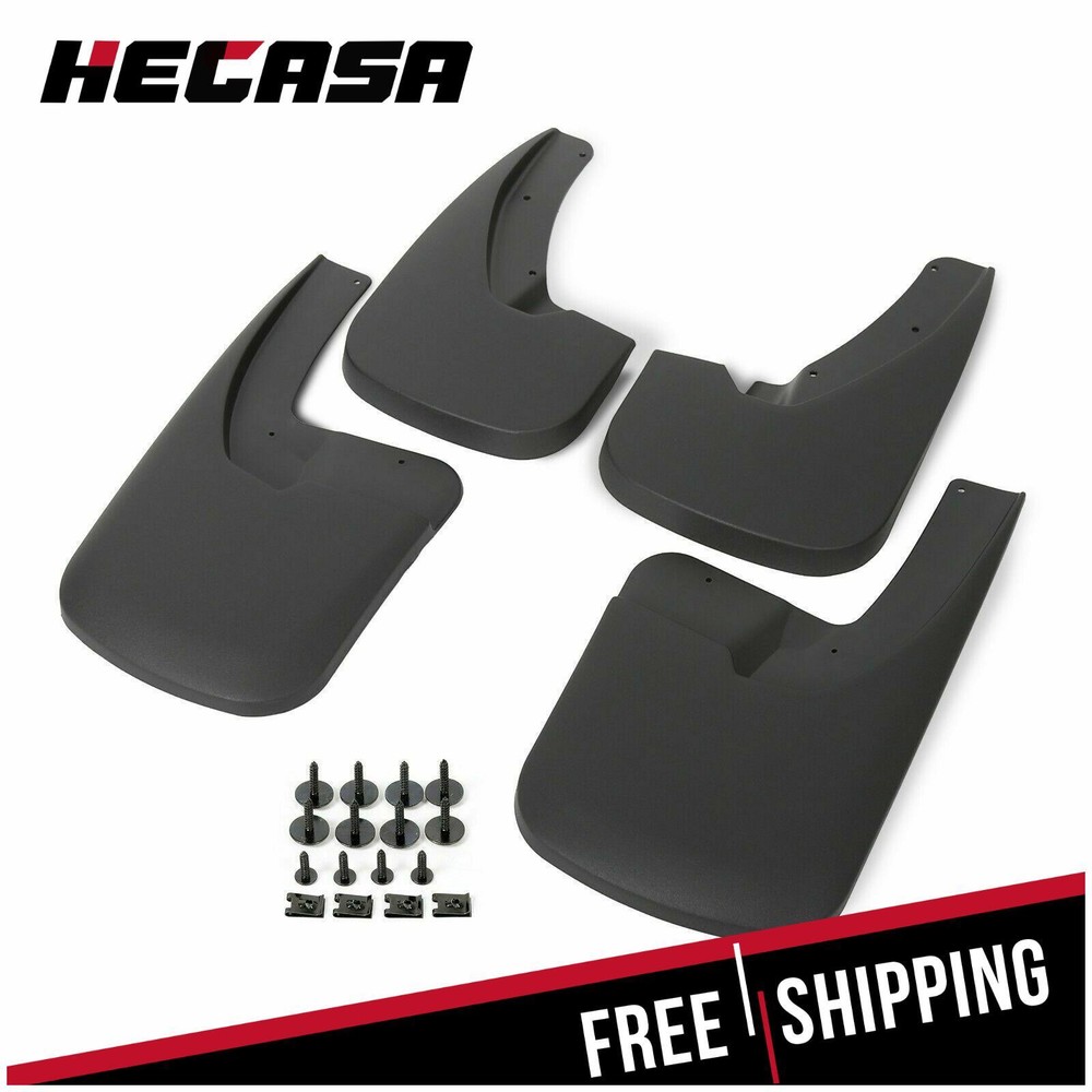 Fit For Ram 1500 2500 3500 2009-2018 2016 Splash Guards Mud Flaps Front & Rear