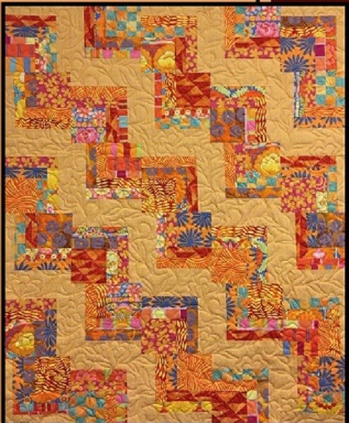 Pinata Quilt Pattern- A Fat Quarter Quilt