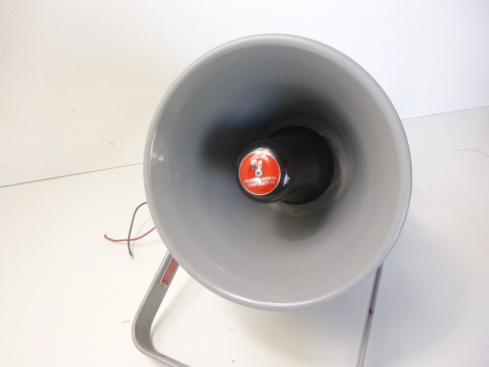 FEDERAL SIGNAL 300X SELECTONE EXPLOSION-PROOF SPEAKER 24 VOLTS