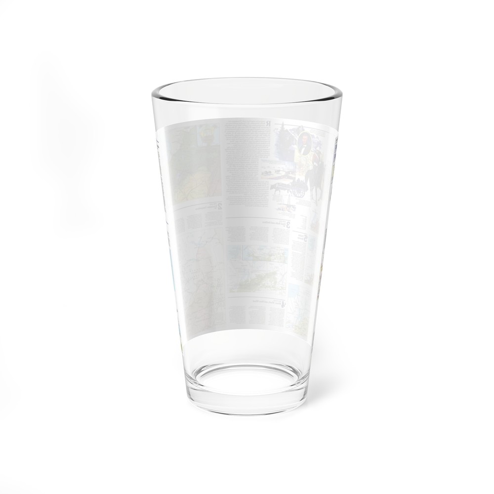 Canada - Prairie Provinces 2 (1995) (Map) Pint Glass 16oz