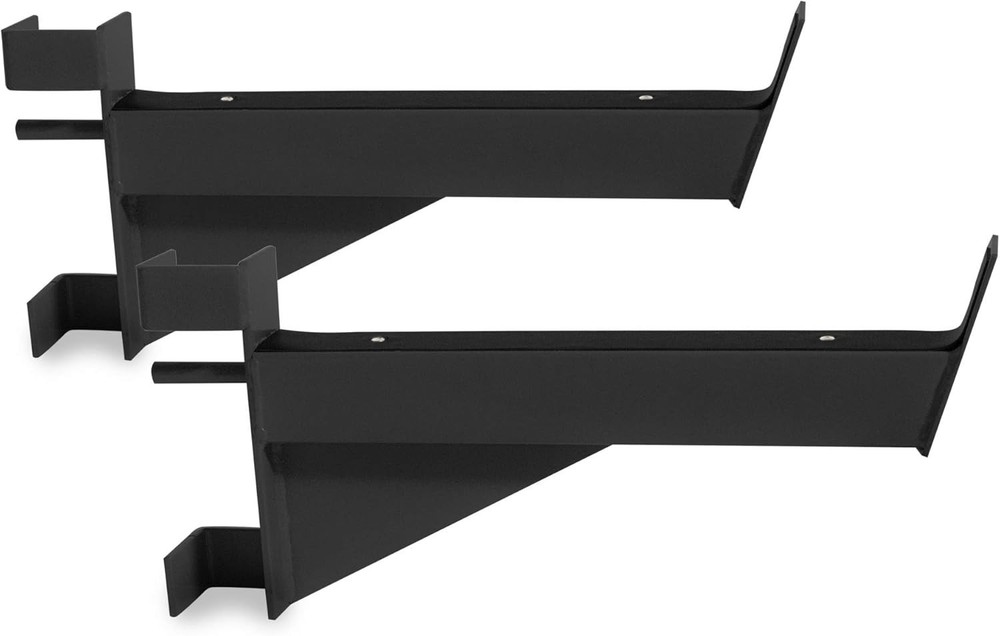 Robust Spotter Arms with Rubber Padding - Secure Lift Support for Heavy Training