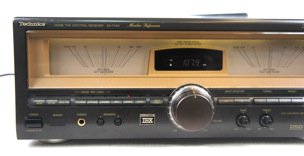 TECHNICS SA-TX50 CLASS H+ MASTER REFERENCE HOME THX CONTROL RECEIVER